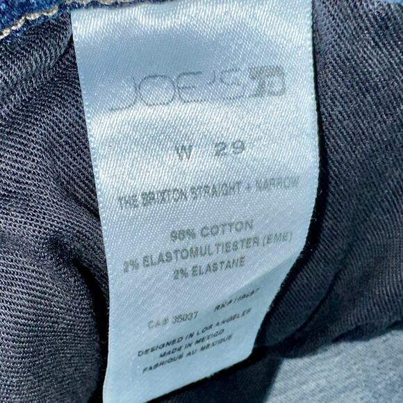 Joe’s Jeans Women’s The Brixton Straight + Narrow Jeans in Korbyn Size 29 - Picture 7 of 15